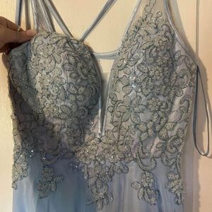 blue prom dress!